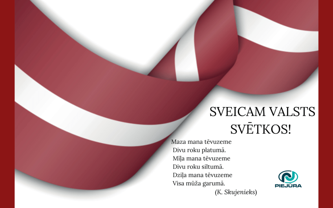 Sveiciens Latvijas valsts svētkos!