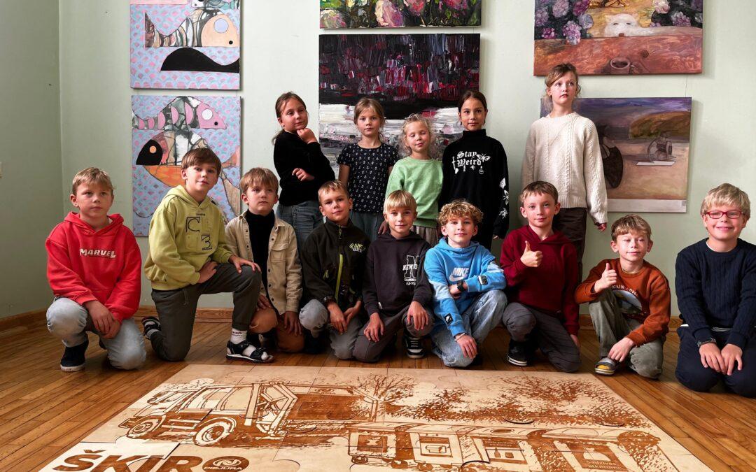 Šķirošanas ABC Lapmežciema pamatskolā