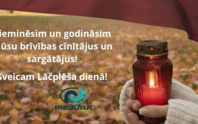 Sveicam Lāčplēša dienā!