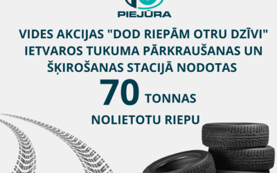 Dod riepām otru dzīvi!