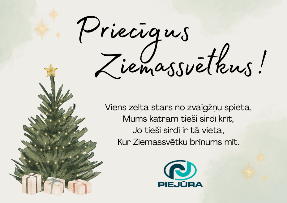 Priecīgus Ziemassvētkus!