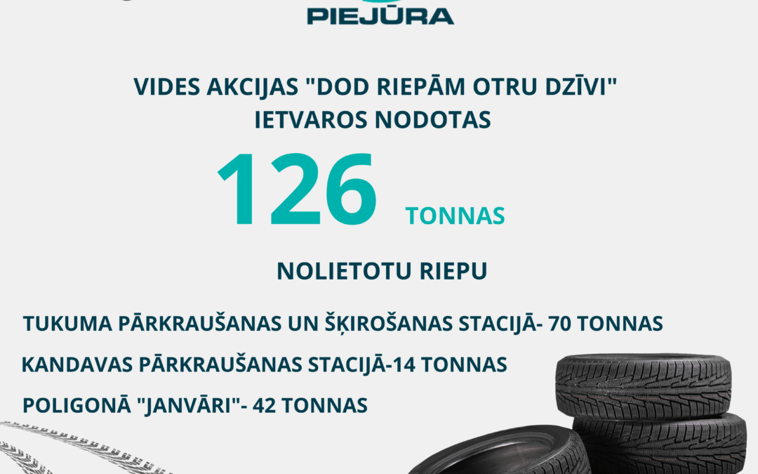 Dod riepām otru dzīvi!