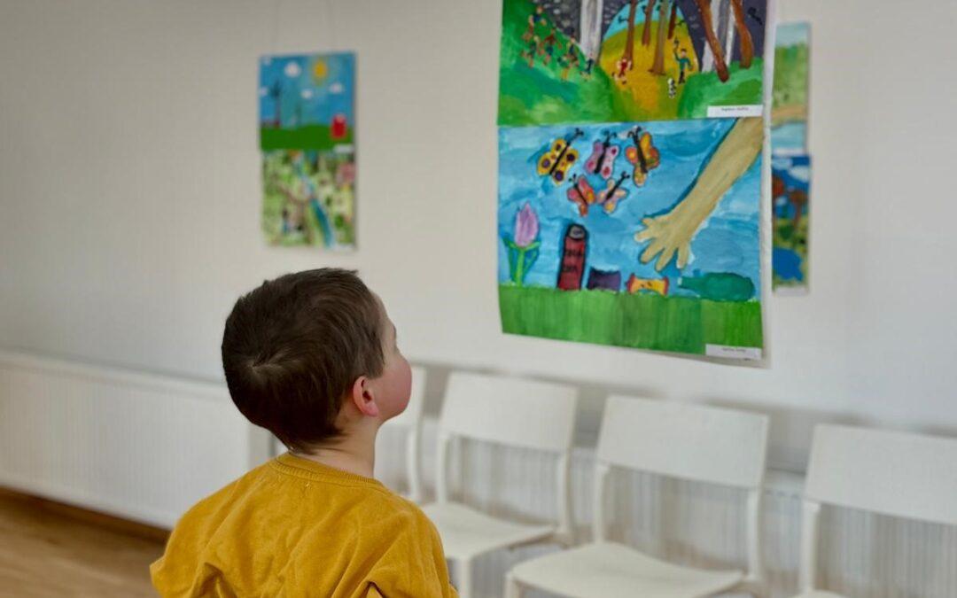 Tukuma PII “Taurenītis” bērni apmeklē izstādi