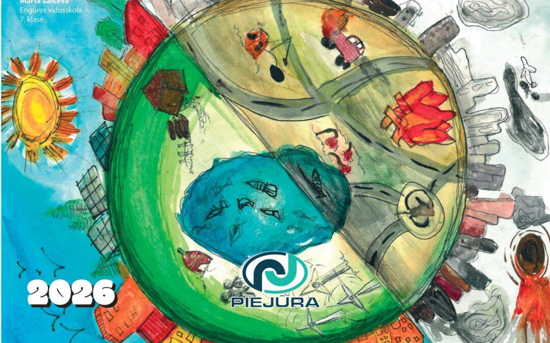 Zīmējumu konkursa rezultāti- 2026. gada kalendārs