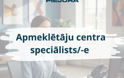 AICINA DARBĀ: apmeklētāju centra speciālistu
