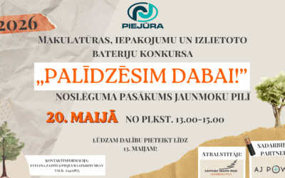 Konkursa “Palīdzēsim dabai!” noslēguma pasākums