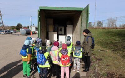 Ekskursija Tukuma pārkraušanas un šķirošanas stacijā