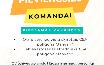 Pievienojies AAS”PIEJŪRA” komandai!