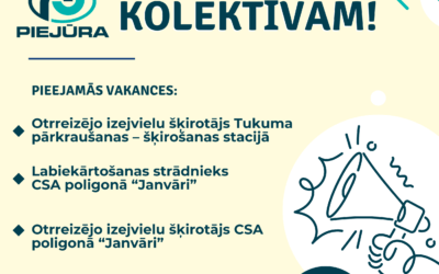 Pievienojies AAS”PIEJŪRA” komandai!