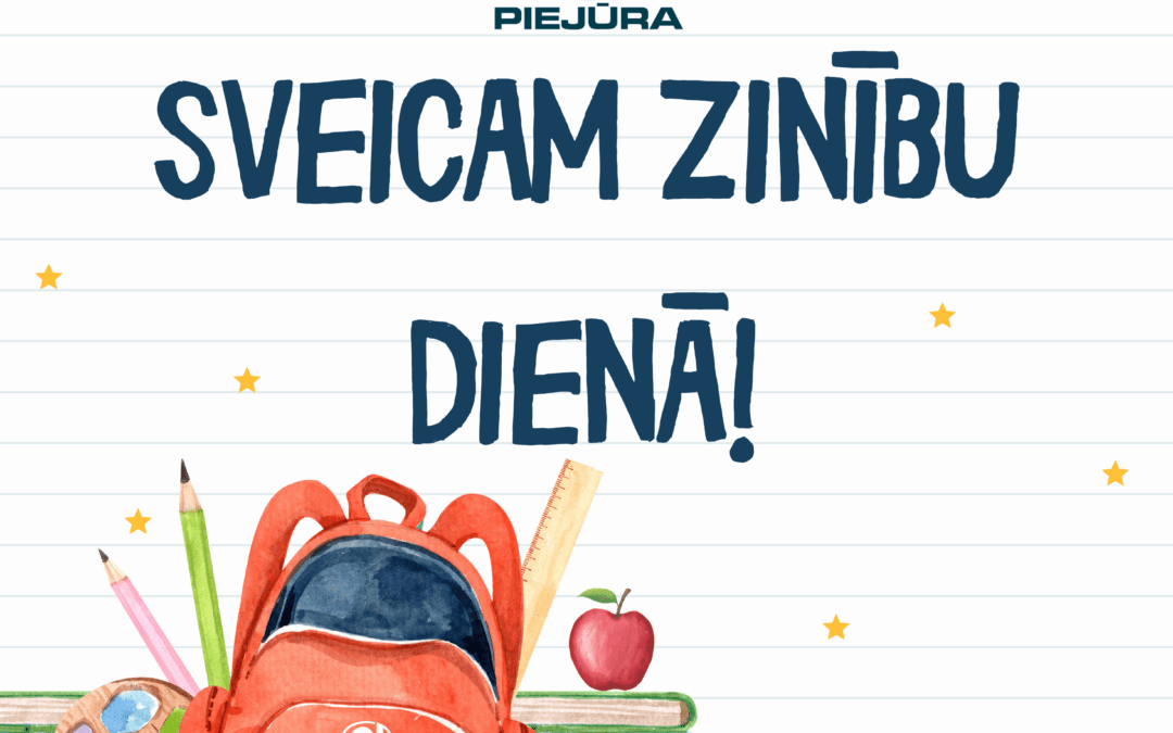Sveicam Zinību dienā! 